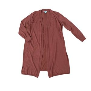 Time and Tru Brown Cardigan